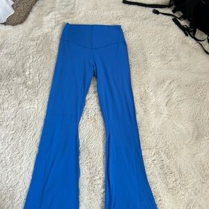 Aerie blue flare leggings